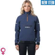 Gul Womens Code Zero Spray Top 2026 - Blu/Arancione St0036