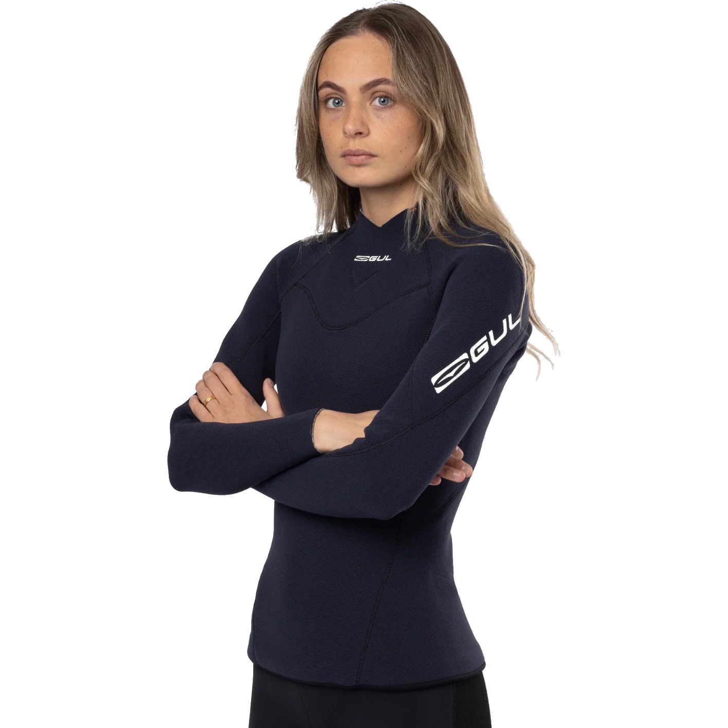 Gul Damen Code Zero X Naeco 3Mm Gbs Thermo-Neoprenanzug-Oberteil 2027