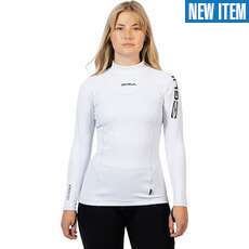 Gul Damen Langarm-Rashguard  - Weiß