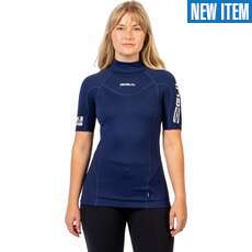 Gul Damen Kurzarm-Rashguard  - Blau