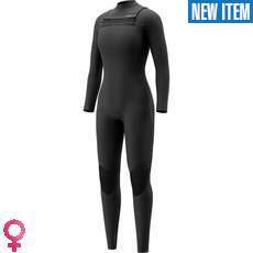 Mystic Damen Jayde 5/4Mm Double F-Zip Fullsuit Neoprenanzug  - Schwarz