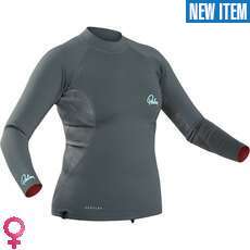 Palm Damen Neoflex Longsleeve Top - Aqua / Glacier