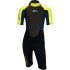 Sola Junior Storm 3/2Mm Shorty Neoprenanzug - Lime Navy A1723