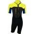 Sola Junior Storm 3/2Mm Shorty Neoprenanzug - Lime Navy A1723