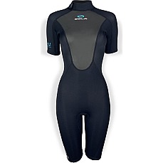 Sola Damen Ignite 3/2Mm Shorty Neoprenanzug  - Schwarz