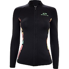 Sola Damen-Neoprenjacke Ignite - Sommerblumenmuster