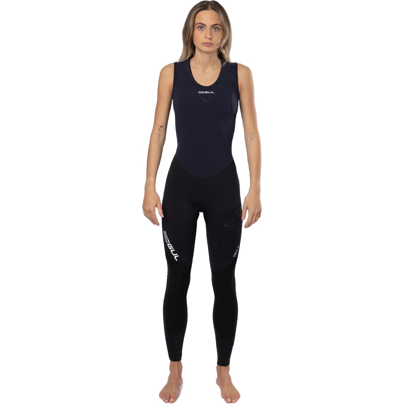 Gul Damen Code Zero X Naeco 3Mm Blindstich Long Jane Neoprenanzug 2027