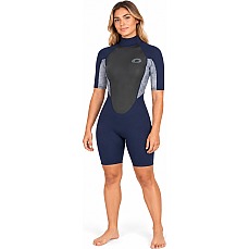 Typhoon Womens Storm3 3 / 2Mm Shorty Neoprenanzug - Grey Marl 250896 Typhoon Womens Storm3 3 / 2Mm Shorty Neoprenanzug - Grey Marl 250896
