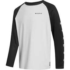 Lycra De Manga Larga Mystic Bolt  - Blanco / Negro 240157