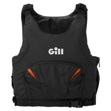 Gill Child Pursuit Side Zip Schwimmhilfe – Schwarz/orange – 4916J