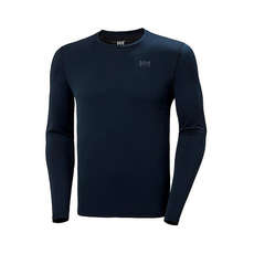 Helly Hansen Hh Lifa Langarmhemd Active Solen  - Navy