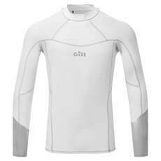 Gill Pro Rash Vest Langarm - Weiß - 5020