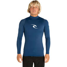 Protector De Erupción Uv De Manga Larga Rip Curl Corpo - Azul Marino Wle8Qm Protector De Erupción Uv De Manga Larga Rip Curl Corpo - Azul Marino Wle8Qm