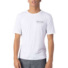 Rip Curl Native Kurzarm Loose Fit Uv T-Shirt 2023 - Weiß - Wle9Fm
