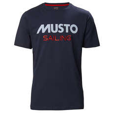 Musto T-Shirt - Marine - Lmts101-597