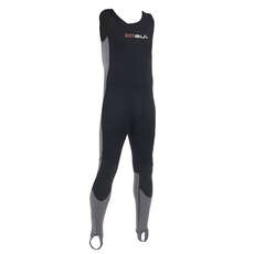 Gul Evotherm Flatlock Long John  - Schwarz