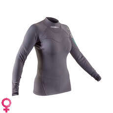 Gul Frauen Code Zero 1Mm Thermo Neoprenanzug Top - Grau - Ac0112-B7