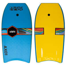 Alder 33 "apex-01 Hdpe Pro Bodyboard - Blau / Gelb