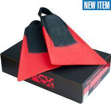 Alder Apex Pro Bodyboard-Finnen  – Rot/Schwarz