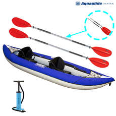 Aquaglide Chinook Xp 2 Person Aufblasbare Kajak - Paket Aquaglide Chinook Xp 2 Person Aufblasbare Kajak - Paket
