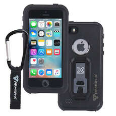 Armatura-X Iphone Impermeabile 5 Case / 5S Plus - Generation 2 - Nero