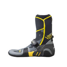 Gul Viper Split Toe Stiefel - 5Mm Neopren Stiefel  - Schwarz / Gelb