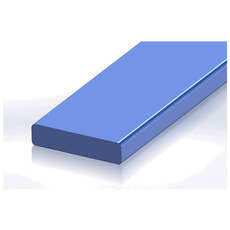 Bainbridge 15Mm Beiboot Aquabatten Blau 15 X 4 Mm - Meterware