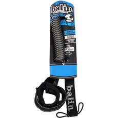 Balin Monster Coil Sup Ankle Leash 10Ft - Черный