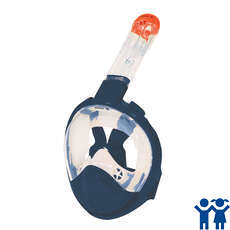 Masque De Plongée En Apnée Beuchat Junior Smile Full Face - Deep Blue