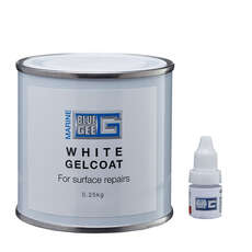 Bluegee Gelcoat & Catalyst - Weiß - 0.25Kg