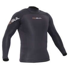 Gul Elite 3Mm Blindstitched Thermo Impact Neoprenanzug Top - Schwarz