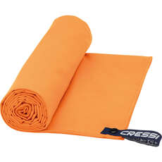Cressi Microfibre Fast Dry Handtuch - Orange - 80 X 160 Cm