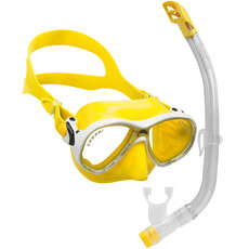 Cressi Marea Vip Junior Maske & Schnorchel Set - Gelb/gelb