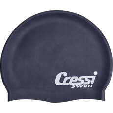 Cressi Silicon Badekappe - Dunkelblau