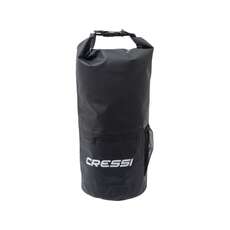 Cressi Dry Bag Rucksack Mit Reißverschlusstasche - 10L - Schwarz