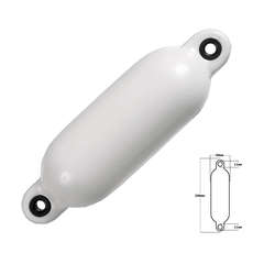 Double Ended Fender - 11 "- White