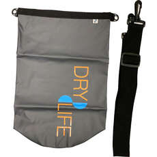 Dry Life 15L Packsack & Schultergurt - Grau