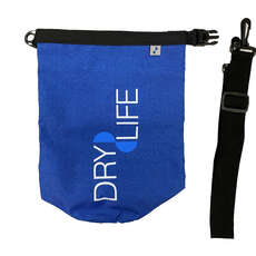 Dry Life 5L Soft Tarp Packsack & Schultergurt - Blau
