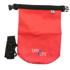 Dry Life 2.5L Dry Bag & Schulterriemen - Rot