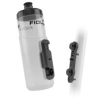 Fidlock Twist 600 Wasserflasche & Magnetische Fahrradbasis - Durchsichtig
