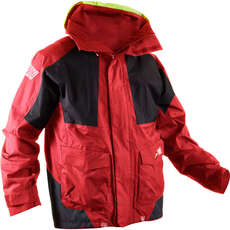 Gul Vigo Herren Küstenjacke - Rot / Schwarz - Gm0321-B6