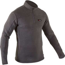 Gul Airotherm 1/4 Zip Top - Grau / Braun - Gm0387-B7 Gul Airotherm 1/4 Zip Top - Grau / Braun - Gm0387-B7