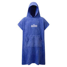 Gill Poncho / Wickelrobe - Blau - 5022