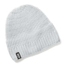 Gill Reflective Knit Beanie  - Mittelgrau Ht42