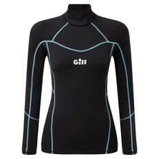 Gill Womens Hydrophobe Top - Schwarz - 5006W-Blk