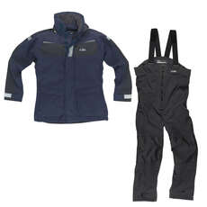 Gill Coast Sailing Jacket & Pantaloni Kit Combo - Navy