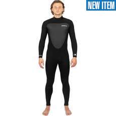 Gul Response 5/3Mm Blindstitch Backzip Fullsuit Neoprenanzug - Schwarz
