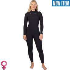 Traje De Neopreno Completo Gul Flexor 3/2 Mm Czp Con Costura Ciega Para Mujer (), Color Negro