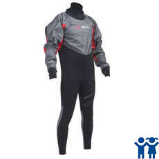 Gul Junior Bal?stico Drysuit Semi 2014 - Gris / Rojo