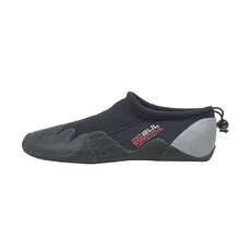 Gul Junior Power Slippers  - 3Mm Wetsuit Schuhe  - Schwarz / Grau